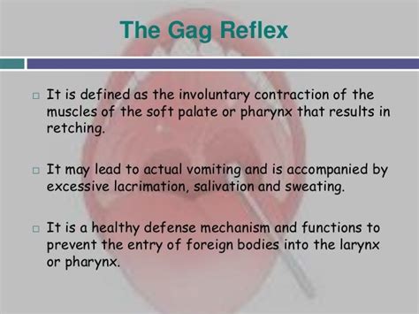 no gag reflex|Gag reflex: Definition, causes, and how to control it